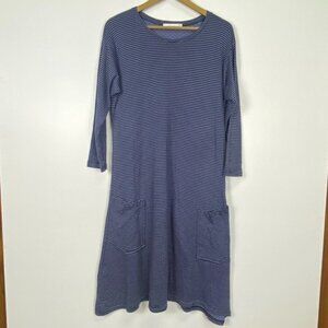 Cut Loose Blue Striped Dress